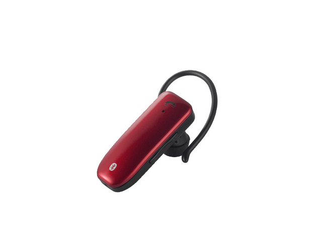 【クリックでお店のこの商品のページへ】iBUFFALO Bluetooth 3.0対応ヘッドセット レッド BSHSBE21RD