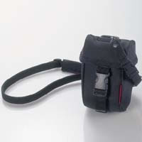 【クリックでお店のこの商品のページへ】デジタルカメラケース (ブラック) DGB-025BK