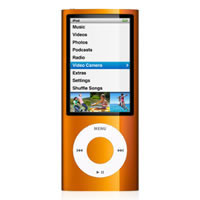 【クリックでお店のこの商品のページへ】8GB iPod nano MC046J/A オレンジ 《送料無料》