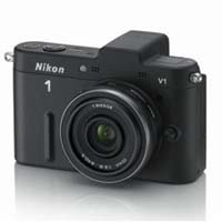 【クリックで詳細表示】Nikon 1 V1 薄型レンズキット (ブラック) 《送料無料》