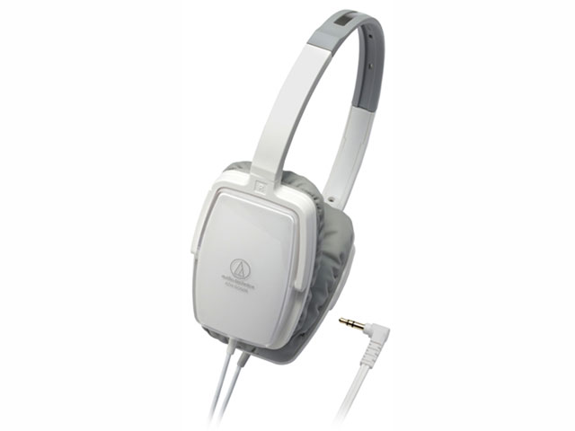 【クリックでお店のこの商品のページへ】audio-technica ポータブルヘッドホン ATH-SQ505 WH