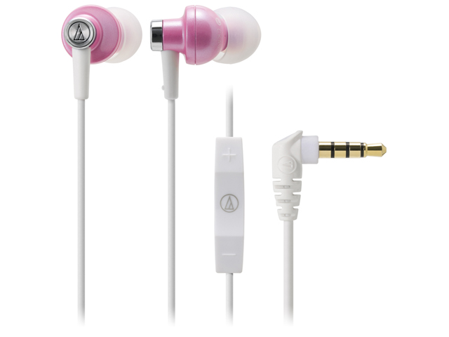 【クリックで詳細表示】audio-technica iPod/iPhone/iPad専用インナーイヤーヘッドホン ATH-CK400i PK