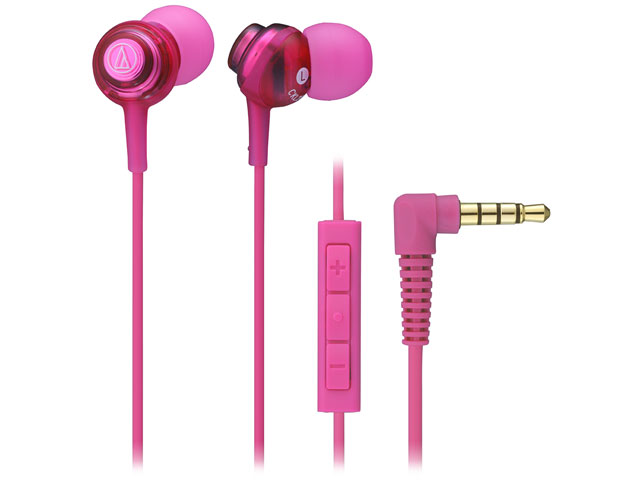 【クリックでお店のこの商品のページへ】audio-technica iPod/iPhone/iPad専用インナーイヤーヘッドホン ATH-CKL202i PK