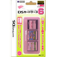 【クリックで詳細表示】DSカードケース6ピンク