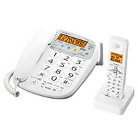 【クリックでお店のこの商品のページへ】コードレス電話機 JDV33CL 《送料無料》