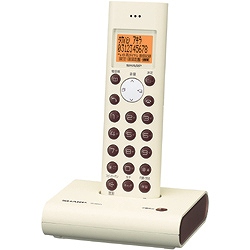 【クリックで詳細表示】SHARP デジタルコードレス電話機 JD-S05CL-W 《送料無料》