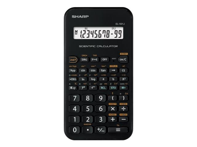 【クリックでお店のこの商品のページへ】SHARP 関数電卓 EL-501J-X