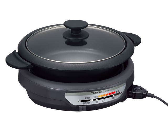【クリックで詳細表示】TESCOM グリルなべ GP330 《送料無料》