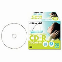【クリックでお店のこの商品のページへ】CD-R CD-R80PF20