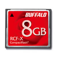 【クリックで詳細表示】BUFFALO コンパクトフラッシュ 8GB RCF-X8G 《送料無料》