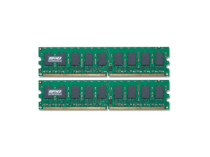 【クリックで詳細表示】BUFFALO PC2-6400 DDR2 ECC DIMM 4GB×2 D2/800-E4GX2 《送料無料》