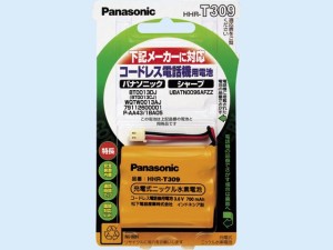 【クリックで詳細表示】Panasonic コードレス電話機用電池＜3.6V＞ HHR-T309