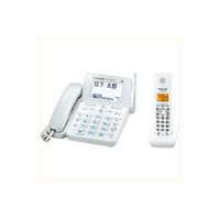 【クリックでお店のこの商品のページへ】Panasonic コードレス電話機 VE-GP34DL-W 《送料無料》