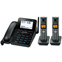 【クリックでお店のこの商品のページへ】Panasonic コードレス電話機 VE-GP34DW-K 《送料無料》