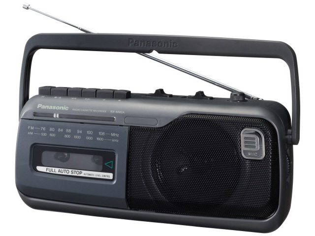 【クリックでお店のこの商品のページへ】Panasonic ラジオカセットレコーダー RX-M40A-H