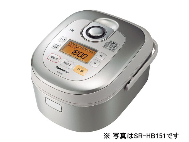 【クリックでお店のこの商品のページへ】Panasonic IHジャー炊飯器 SR-HB151-S 《送料無料》