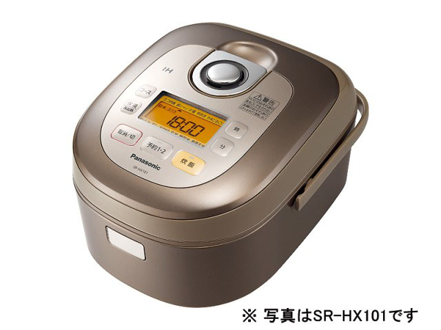 【クリックで詳細表示】Panasonic IHジャー炊飯器 SR-HX151-T 《送料無料》