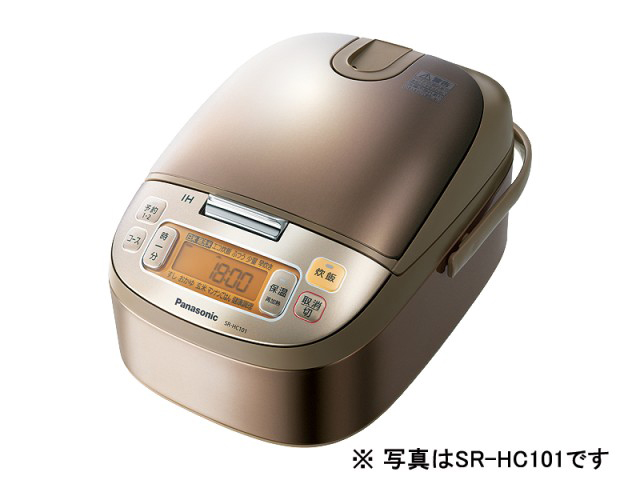【クリックで詳細表示】Panasonic IHジャー炊飯器 SR-HC151-T 《送料無料》