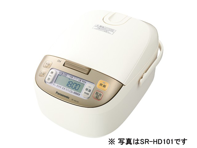 【クリックで詳細表示】Panasonic IHジャー炊飯器 SR-HD151-C 《送料無料》
