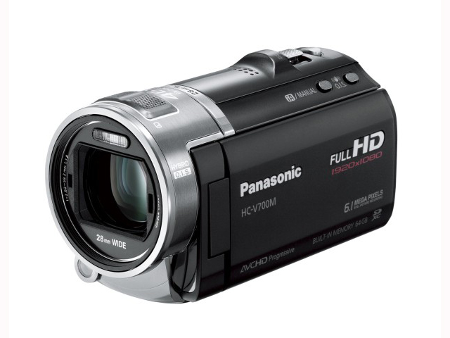 【クリックで詳細表示】Panasonic デジタルハイビジョンビデオカメラ HC-V700M-K 《送料無料》