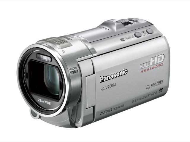 【クリックでお店のこの商品のページへ】PanasonicPanasonic デジタルハイビジョンビデオカメラ HC-V700M-S 《送料無料》