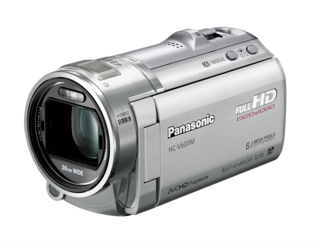 【クリックで詳細表示】Panasonic デジタルハイビジョンビデオカメラ HC-V600M-S 《送料無料》