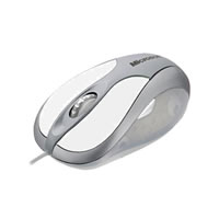 【クリックで詳細表示】Notebook Optical Mouse 3000 パールホワイト (B2J-00019)