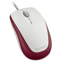 【クリックでお店のこの商品のページへ】Microsoft Compact Optical Mouse 500 チェリーレッド(U81-00039)