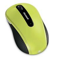 【クリックでお店のこの商品のページへ】Wireless Mobile Mouse 4000 D5D-00016 (ライム グリーン) 《送料無料》