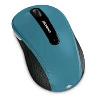 【クリックでお店のこの商品のページへ】Wireless Mobile Mouse 4000 D5D-00017 (アクア ブルー)