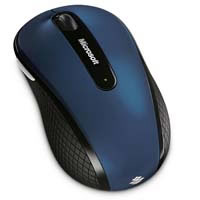 【クリックでお店のこの商品のページへ】Wireless Mobile Mouse 4000 D5D-00070 (ブルー ブラック、ヤマダ電機限定カラー)