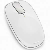 【クリックでお店のこの商品のページへ】Explorer Touch Mouse USB Port White U5K-00043/MS ヤマダ電機オリジナルカラーモデル