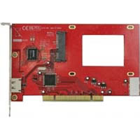 【クリックで詳細表示】eSATA＋2.5SATA-PCI