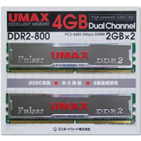 【クリックで詳細表示】Pulsar DCDDR2-4GB-800 《送料無料》