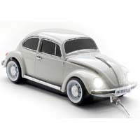 【クリックでお店のこの商品のページへ】CLICK CAR MOUSE VW BEETLE ULTIMA EDICION wired (クールグレイ)