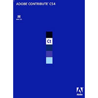 【クリックでお店のこの商品のページへ】Adobe Contribute CS4 (V5.0) 日本語版 Macintosh版 《送料無料》