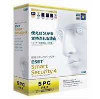 【クリックで詳細表示】ESET Smart Security V4.2 5PC 《送料無料》