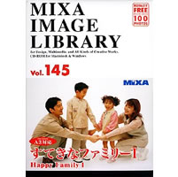 【クリックで詳細表示】MIXA IMAGE LIBRARY Vol.145 すてきなファミリー1 《送料無料》