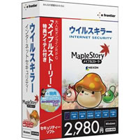 【クリックで詳細表示】ウイルスキラーINTERNET SECURITY＋メイプルストーリー DVD版