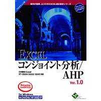 【クリックで詳細表示】EXCELコンジョイント分析/AHP Ver.1.0 1ライセンスパッケージ アカデミック 《送料無料》