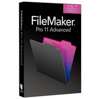 【クリックでお店のこの商品のページへ】FileMaker Pro 11 Advanced アップグレード 《送料無料》