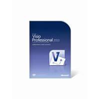 【クリックで詳細表示】Microsoft Office Visio Professional 2010 《送料無料》