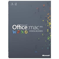 【クリックで詳細表示】Microsoft Office for Mac Home and Business 2011-2 パック 《送料無料》