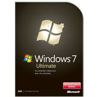【クリックで詳細表示】MicrosoftWindows 7 Ultimate(J)通常版 Service Pack 1 適用済み 《送料無料》