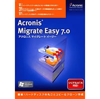 【クリックで詳細表示】Acronis Migrate Easy 7.0 Vista対応版スリムパッケージ 《送料無料》