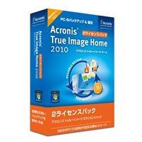 【クリックでお店のこの商品のページへ】Acronis True Image Home 2010 2ライセンスパック 《送料無料》