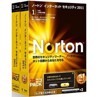 【クリックで詳細表示】Norton Internet Security 2011 2コニコパック 《送料無料》