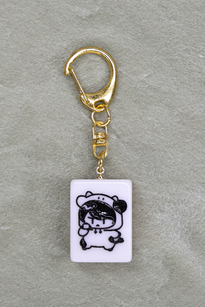 麻雀プロVTuber 牛さん オリジナルキーホルダー